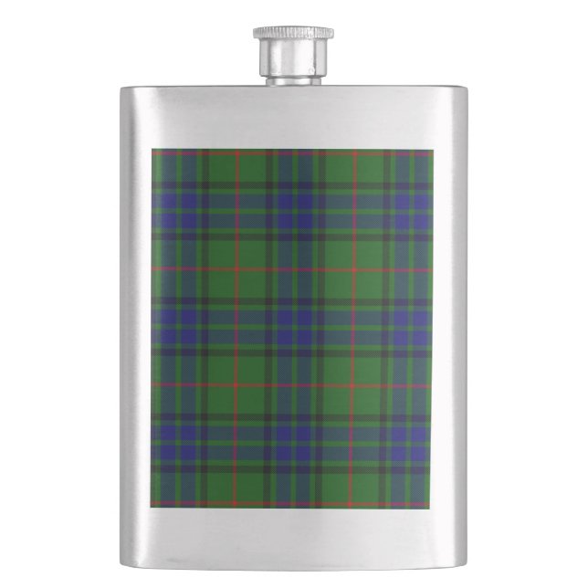 Cantil Xadrez azul-tartan Lauder (Frente)