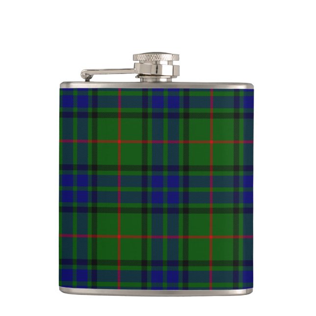 Cantil xadrez azul verde Lauder tartan (Frente)