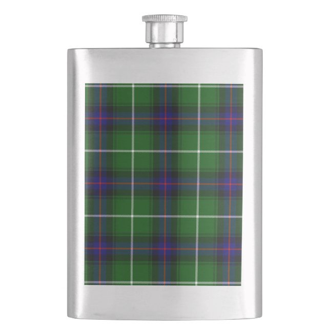 Cantil Xadrez azul verde MacDonald tartan (Frente)