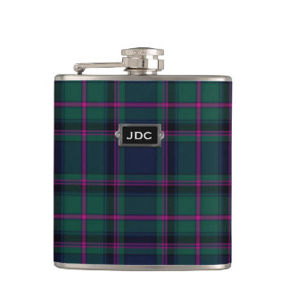 Cantil Xadrez Clan Cooper Tartan Monogramada