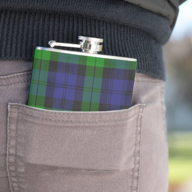 Cantil Xadrez de Campbell Clan Tartan Black Watch (In Situ)