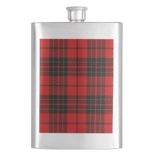 Cantil xadrez preto vermelho-de-tartan Brodie