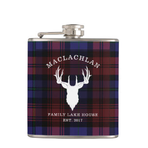 Cantil Xadrez Tartan Clan MacLachlan Family Lake House