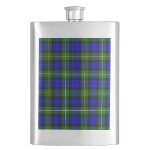 Cantil Xadrez verde azul Campbell tartan