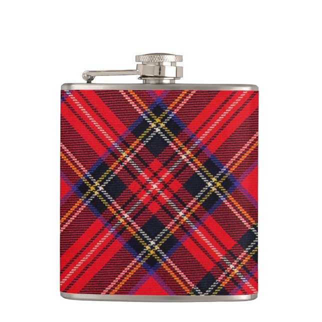 Cantil Xadrez vermelha de Stewart tartan (Frente)