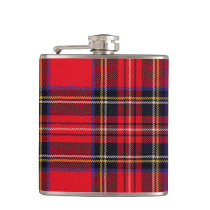 Cantil Xadrez vermelha de Stewart tartan