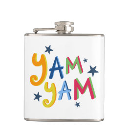 Cantil Yam Yam Black Country Hip Flask