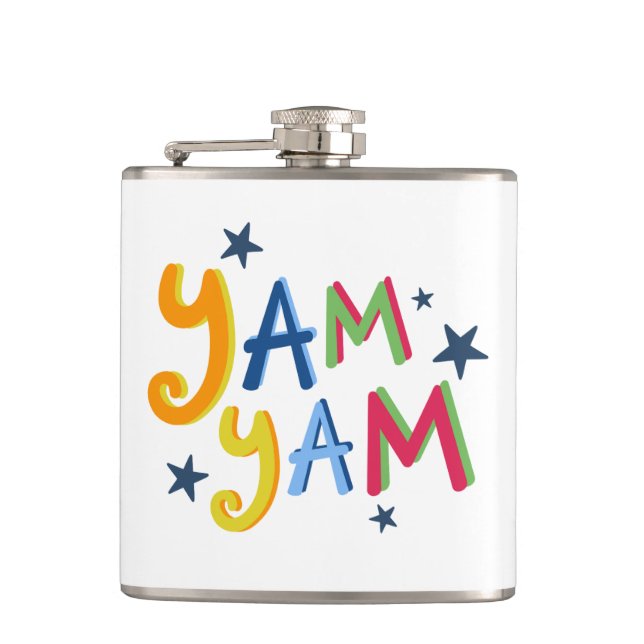 Cantil Yam Yam Black Country Hip Flask (Frente)
