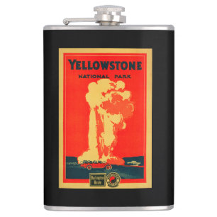 Cantil Yellowstone, poster fiel velho da propaganda