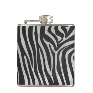 Cantil Zebra Black and Light Cinza