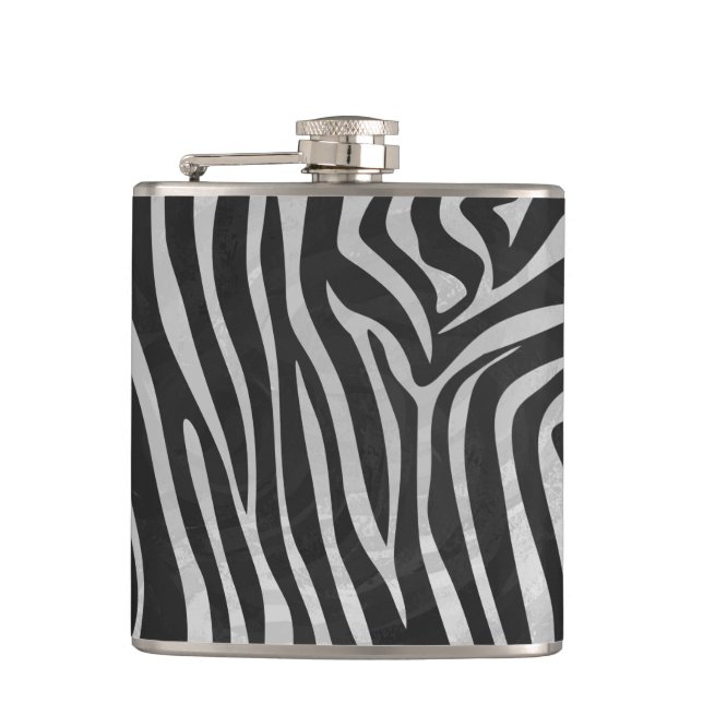 Cantil Zebra Black and Light Cinza (Frente)