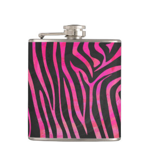 Cantil Zebra Black e Hot Pink Impressão