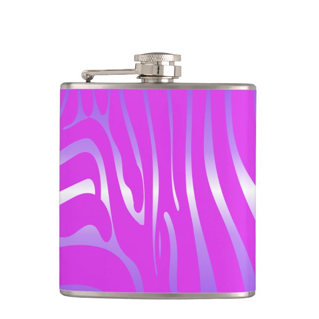 Cantil Zesty Zebra Pink Flask (Frente)
