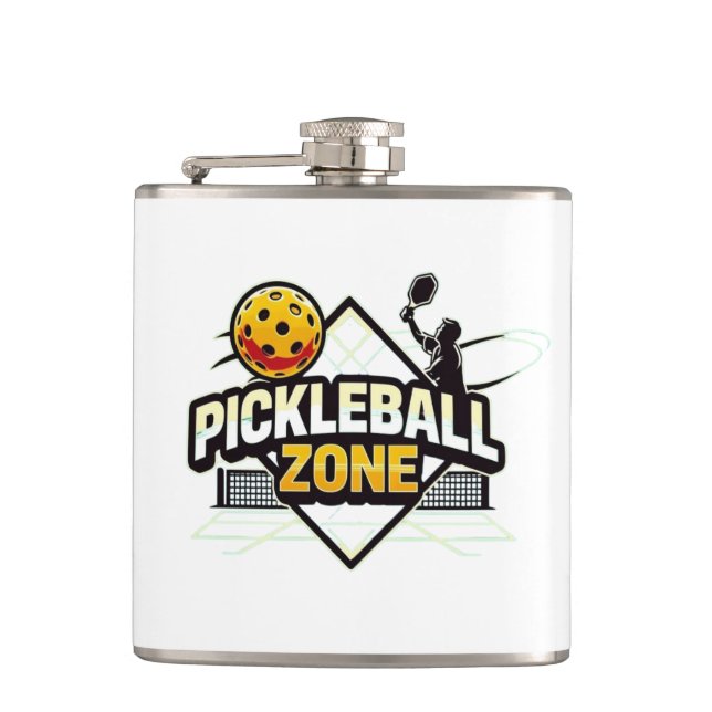 Cantil Zona de Pickleball - Perfeito para Jogadores Passi (Frente)