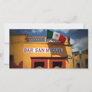 Cantina, San Miguel de Allende, México, cartão c