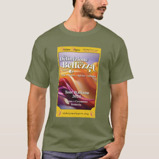 Cantores Siskiyou 2024 Italy Tour T-Shirt