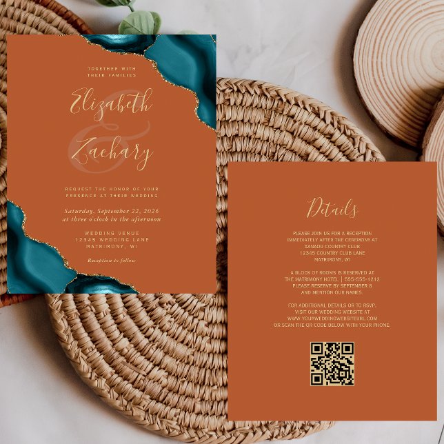 Cantos de Agato de Teal Orçamentário Casamento de  (Criador carregado)