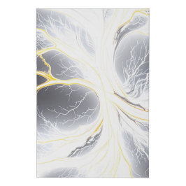 Canvas abstrato de Faux de Árvore de Energia brilh