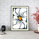 Canvas abstrato Flower Wall Art<br><div class="desc">Adicione um toque de design escandinavo moderno a sua casa com este impressão abstrato paisagístico espantoso.</div>