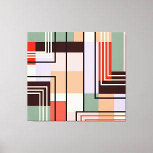 Canvas Abstrato geométrica