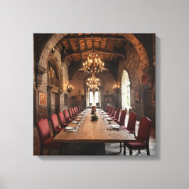 Canvas Art (Castle Dining Hall-5)