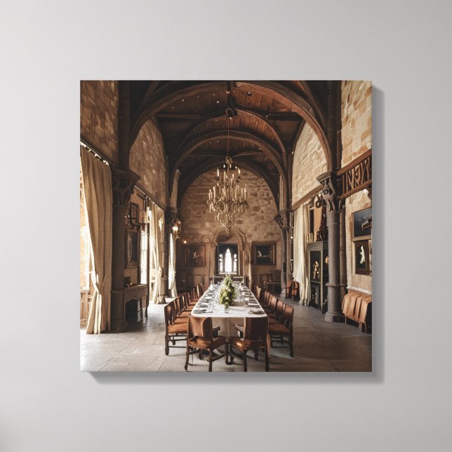 Canvas Art  (Castle Dining Hall-7) (Frente)