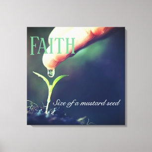 Canvas Art-Faith Seedling