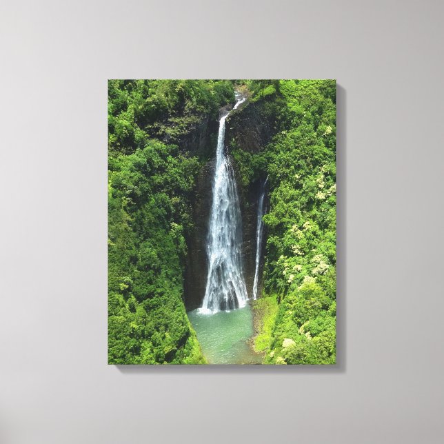 Canvas Art-Kauai Waterfall (Frente)