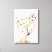 Canvas Art - Princesa Fox Nursery