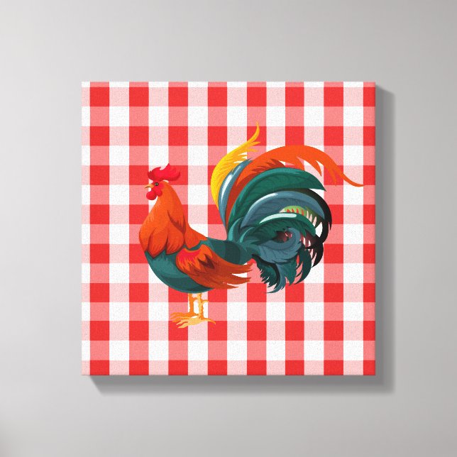 Canvas Art-Rooster (Frente)
