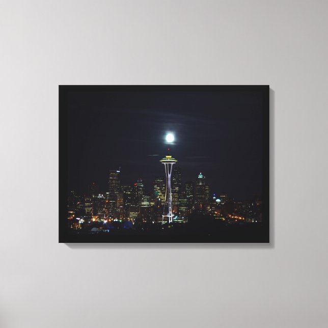 Canvas Art-Seattle Skyline (Frente)