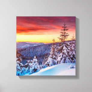 Canvas Art-Winter Scene