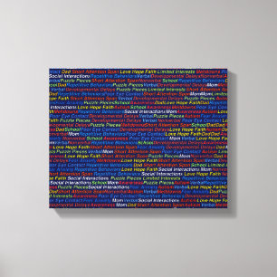 Canvas Autismo (Brilho)