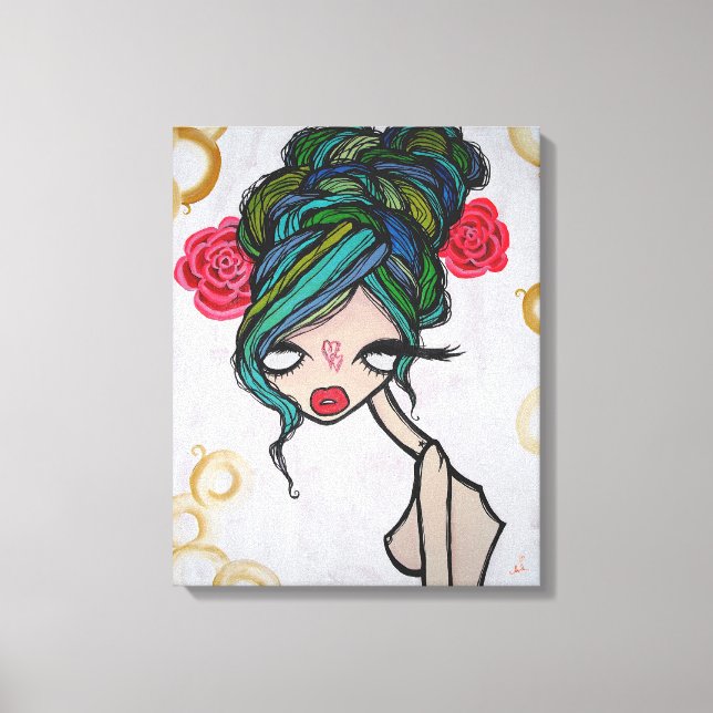 canvas "Baby Beluga", 16x20 (Frente)