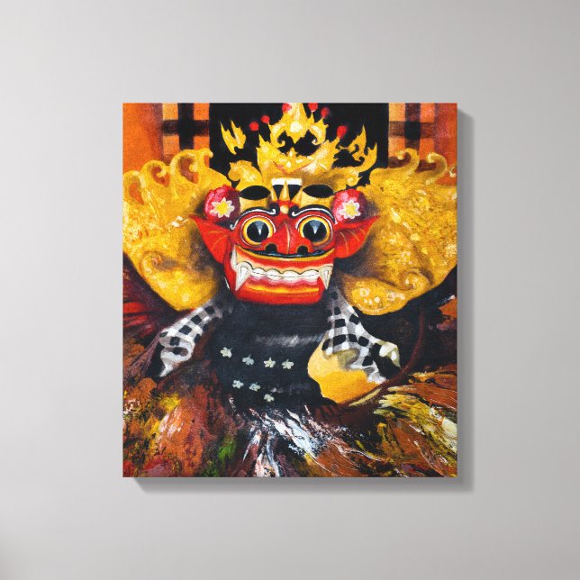 Canvas Balinese Barong (Frente)