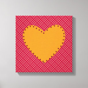 Canvas Belo Coração