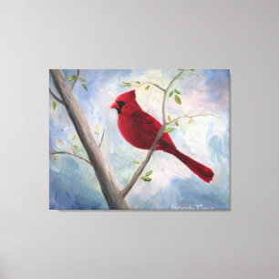 Canvas cardinal