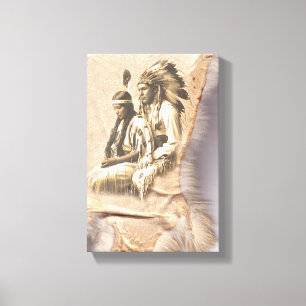 Canvas Casal Americana Nativa