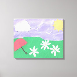 Canvas com cena externa