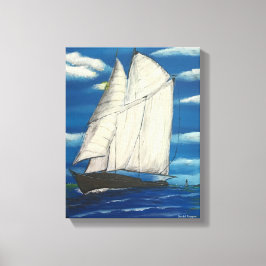 Canvas com veleiro
