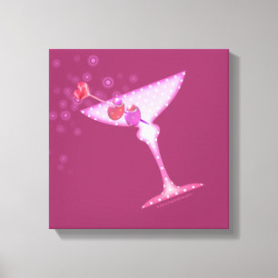 Canvas COR-DE-ROSA da galeria de MARTINI