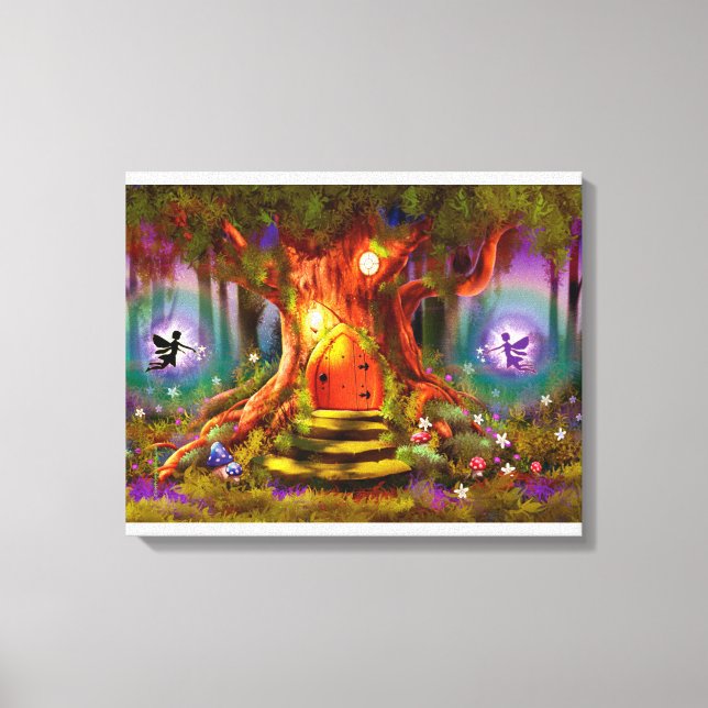 Canvas Da Árvore Mágica (Frente)