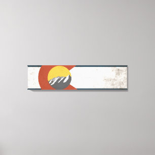 Canvas da bandeira do estado de Colorado