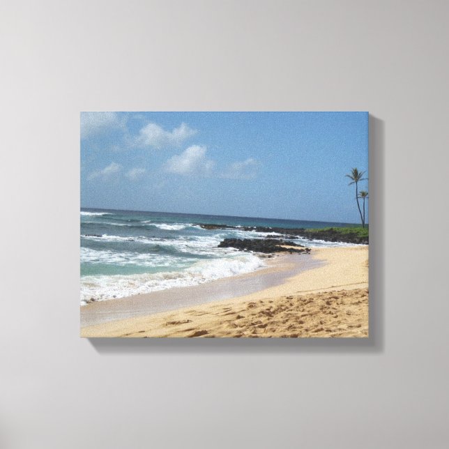 Canvas da Cena Kauai Ocean (Frente)