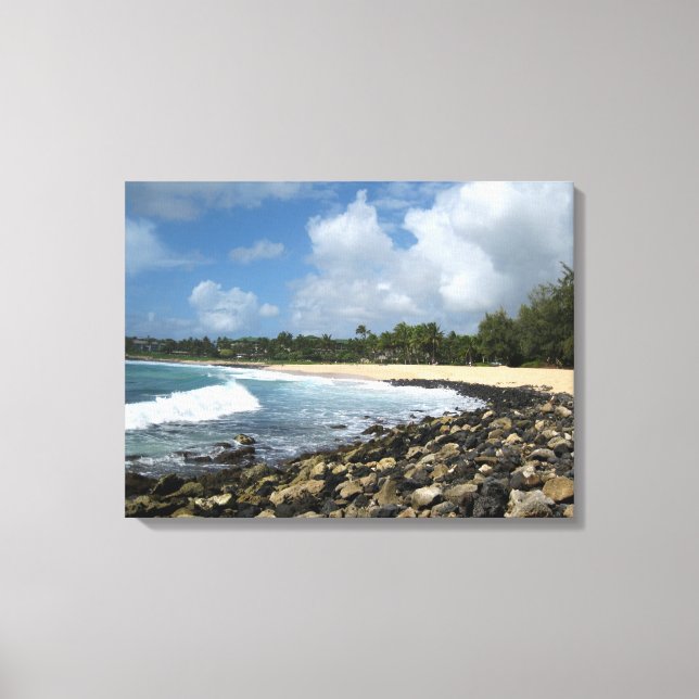 Canvas da Cena Kauai Ocean (Frente)
