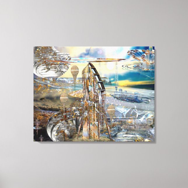 Canvas da Estação Glissade (Frente)