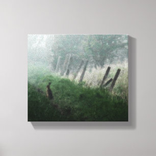 Canvas da foto das belas artes "a lebre que eu vi