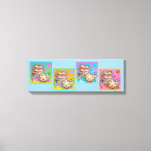 Canvas da galeria dos BISCOITOS do pop art