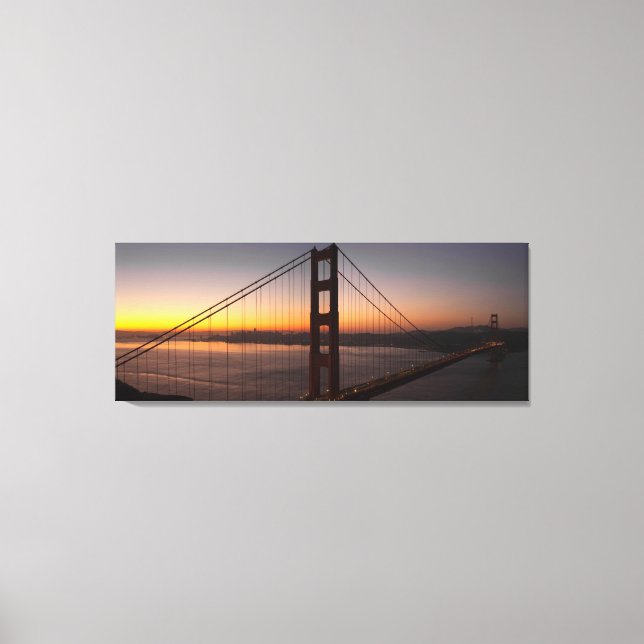 Canvas da ponte Ouro de São Francisco (Frente)