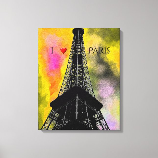 Canvas da Torre Eiffel (Frente)